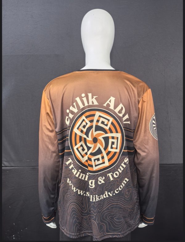 Sivlik Mesh Jersey Long Sleeve Crew Neck - Image 4